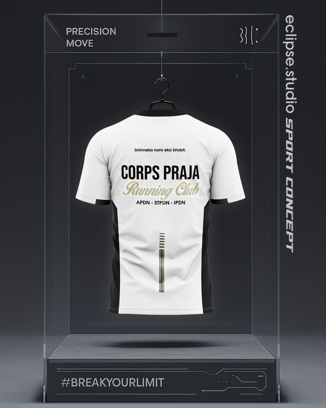 Jersey Corps Praja Running Club — back